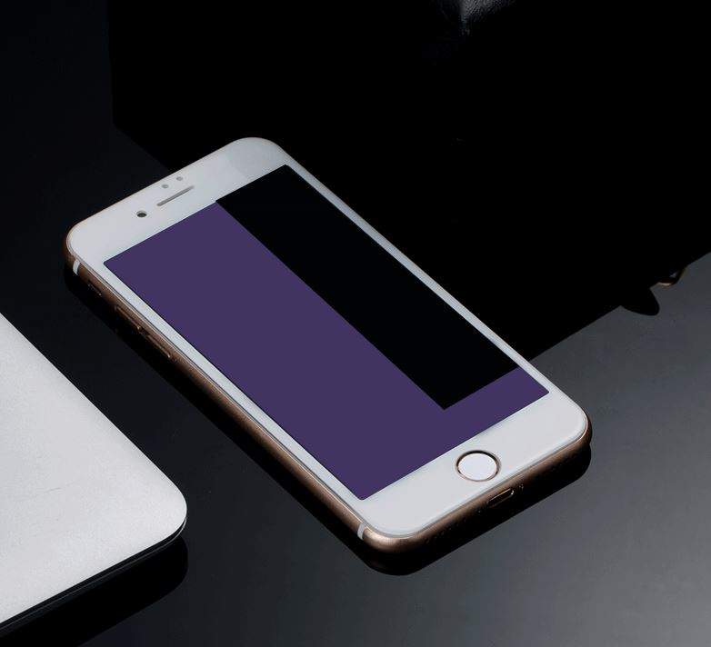 1078 Защитное стекло iPhone 7Plus/8Plus 3D Remax (белый)