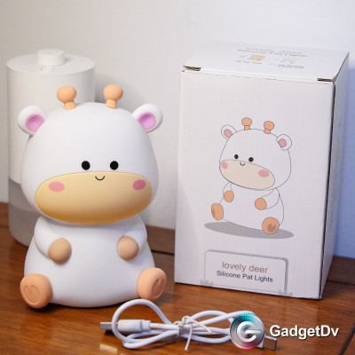 38548 Силиконовый ночник "Жирафик" с аккумулятором