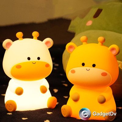 38548 Силиконовый ночник "Жирафик" с аккумулятором