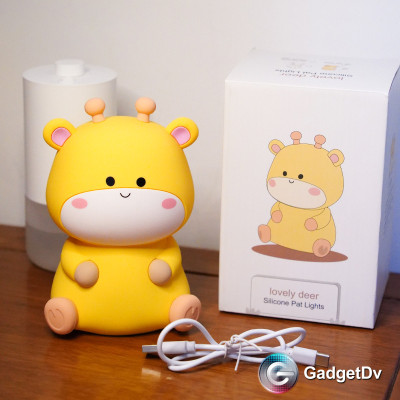 38548 Силиконовый ночник "Жирафик" с аккумулятором