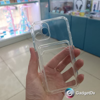 21004  iPhone 11Pro защитная крышка-чехол прозрачная с кармашком