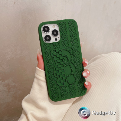 23193  iPhone 11 защитная крышка-чехол, "Медведь"