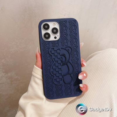 23193  iPhone 11 защитная крышка-чехол, "Медведь"