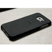 1224 Galaxy S6 Защитная крышка кожаная (черный)