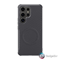 38033 Samsung S25 Ultra защитная крышка-чехол, под карбон