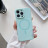 38236  iPhone 16Pro защитная крышка-чехол силикон однотонный