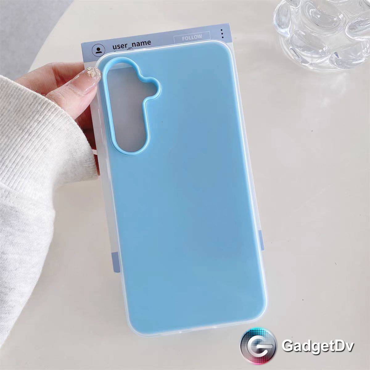 38425 Samsung S24FE защитная крышка-чехол однотонный силикон