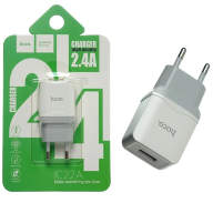 11195 СЗУ USB 2,4А + кабель lighting, Hoco C22A