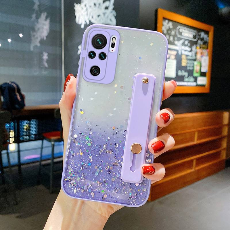 23559 Xiaomi Redmi Note 10Pro защитная крышка-чехол, пластик блестки