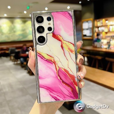 26854 Samsung S24 защитная крышка-чехол, мрамор