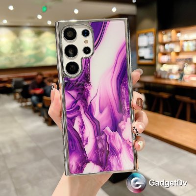 26854 Samsung S24 защитная крышка-чехол, мрамор
