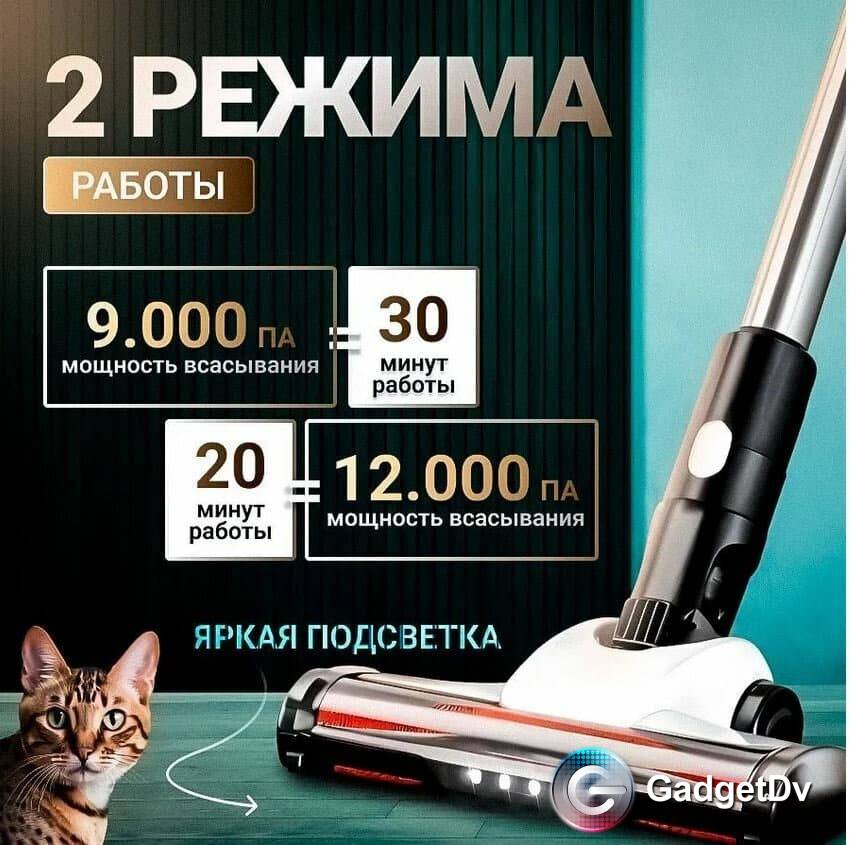 34038 Пылесос беспроводной Hoco HY11