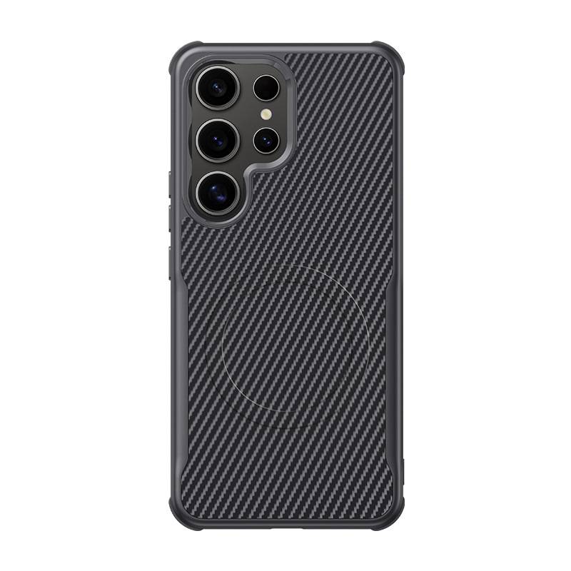 38032 Samsung S24Ultra защитная крышка-чехол, под карбон