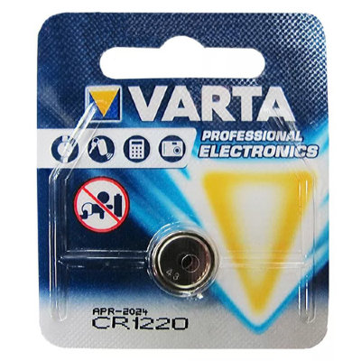 Батарейка VARTA ELECTRONICS CR1220 Эл-т питания VARTA ELECTRONICS CR1220