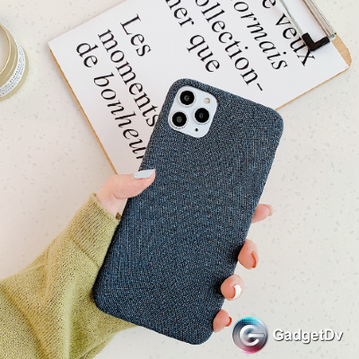 20602  iPhone 12/12Pro защитная крышка-чехол, ткань