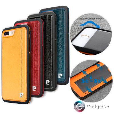 PCS-S01 iРhone7+ Защитная крышка Pierre Cardin (кож. черный) PCS-S01 iРhone7+ Защитная крышка Pierre Cardin (кож. черный)