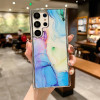26855 Samsung S24 Plus защитная крышка-чехол, мрамор