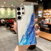 26855 Samsung S24 Plus защитная крышка-чехол, мрамор