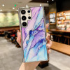 26855 Samsung S24 Plus защитная крышка-чехол, мрамор