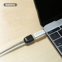 2158 Адаптер OTG USB - Type-C Remax (серебро)