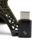 8176 Адаптер miniUSB-USB Type-C (черный)