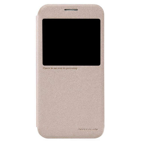 9689 Galaxy S6 Чехол-книжка (золотой)