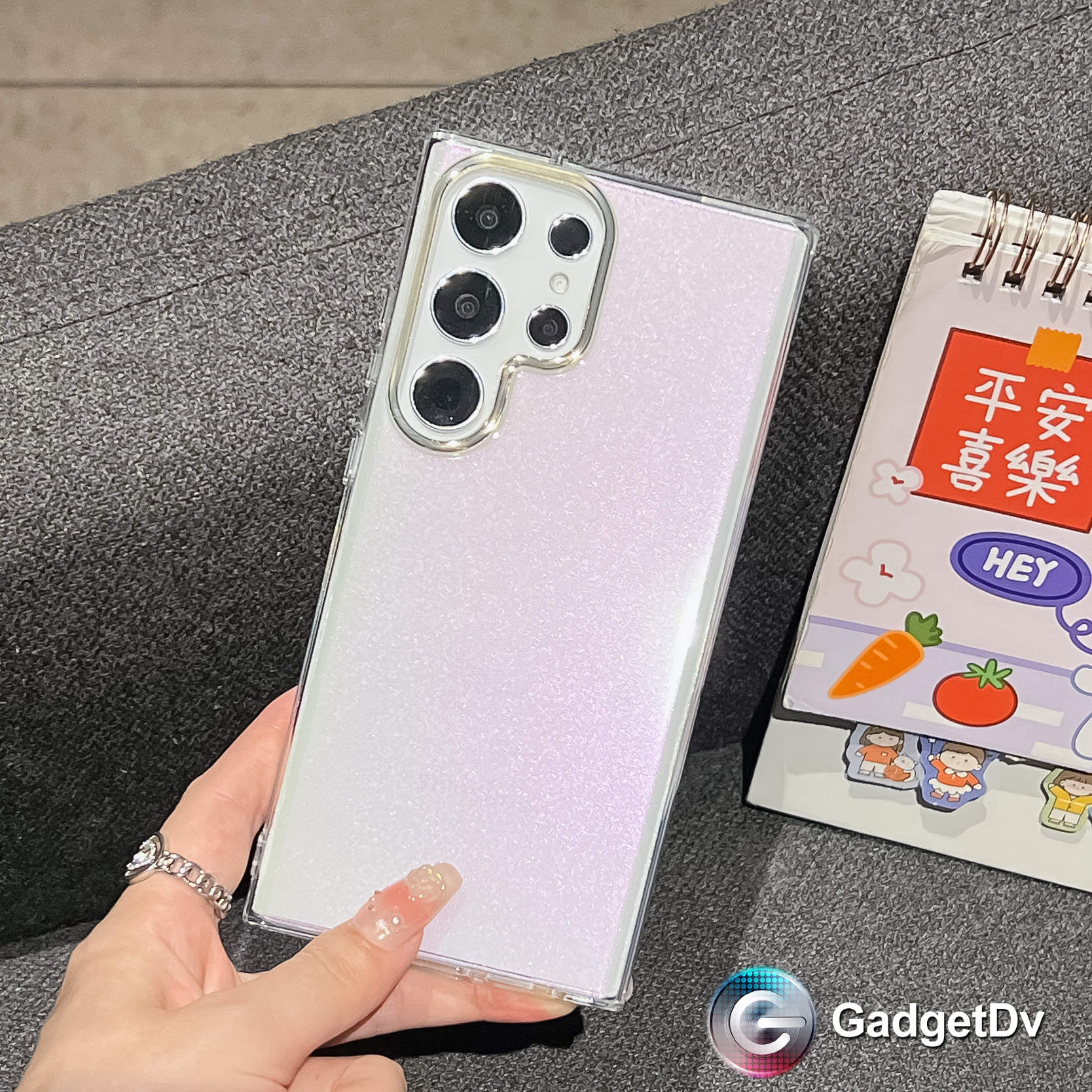 23656 Samsung A54 защитная крышка-чехол, пластик блестящая