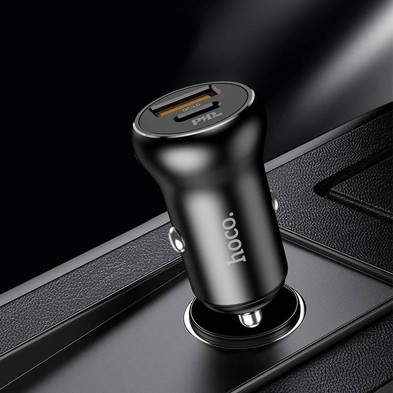20731 АЗУ USB, 30W Q.C 3.0, Hoco NZ5