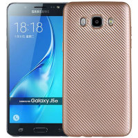 2723 Samsung J5 (2016) Защитная крышка силиконовая (золото)