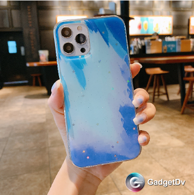 60812 Samsung A12 защитная крышка-чехол, блестки градиент