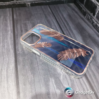 20340 Защитная крышка iPhone 13mini, перья