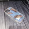 20340 Защитная крышка iPhone 13mini, перья
