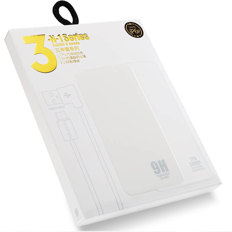 Samsung A3 (2016) Набор Dux Ducis 3-N-1 (защитная крышка силиконовая+защитное стекло+USB cable)