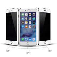 5079 Защитное стекло iPhone 7Plus/8Plus 3D Baseus (белый) Anti-peeping