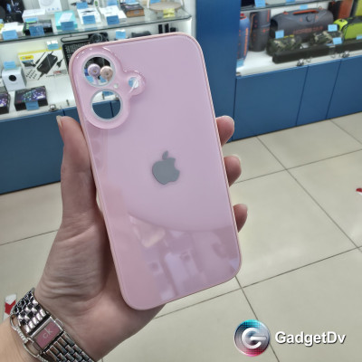 38448  iPhone 16 защитная крышка-чехол, градиент стекло