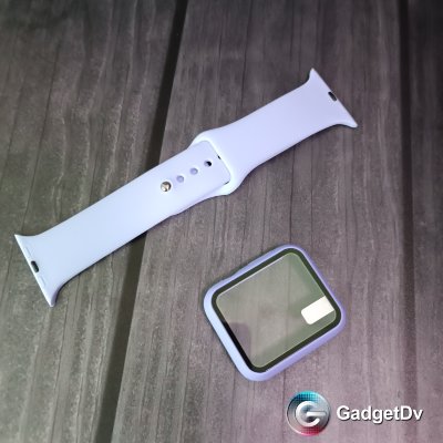 20538 Ремешок с защитным бампером для AW 42мм силиконовый