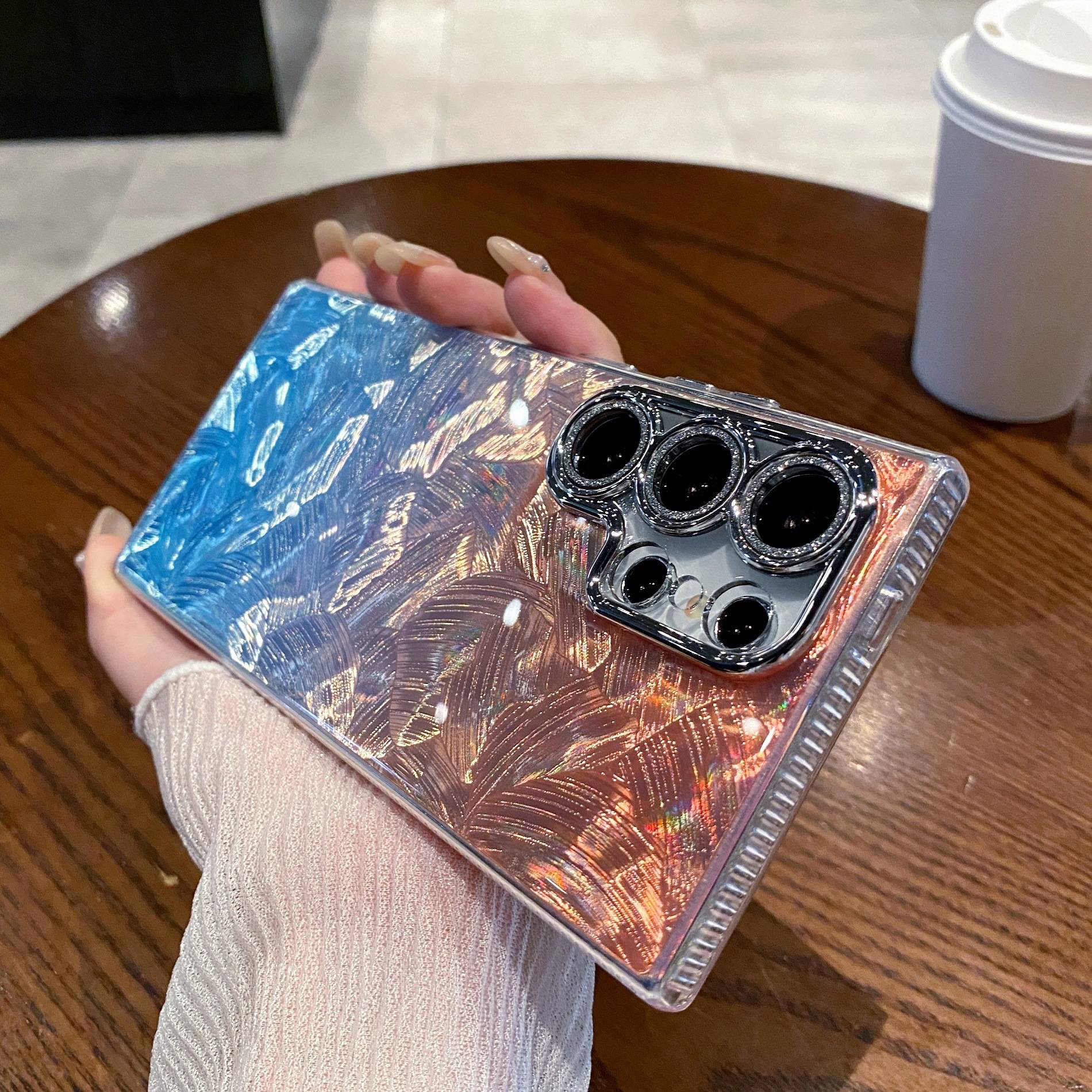31041 Samsung S22 защитная крышка-чехол, перелив