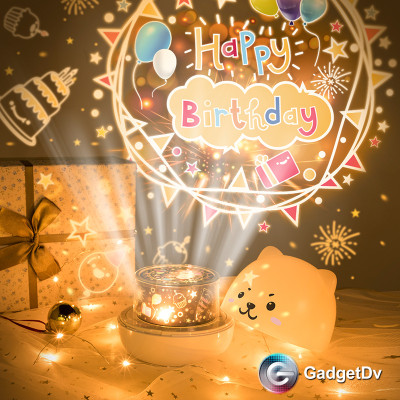 38555 Детский ночник-проектор "Котик"