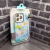 23108 iPhone 12/12Pro защитная крышка-чехол, пластик с рисунком