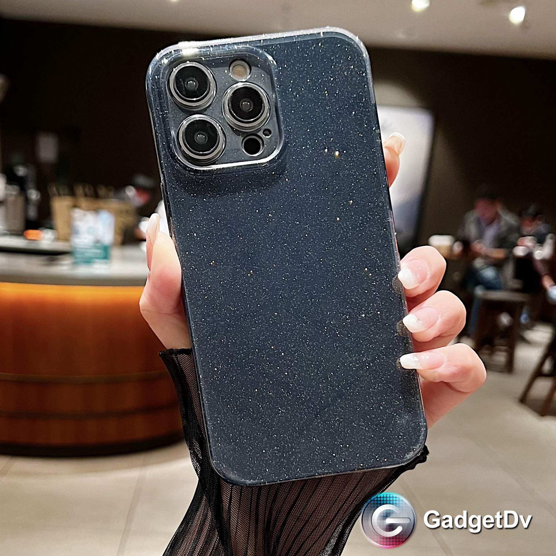 23565 Защитная крышка iPhone 15 Pro Max блестки