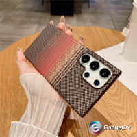 38633 Samsung S25, защитная крышка-чехол, пластик под карбон