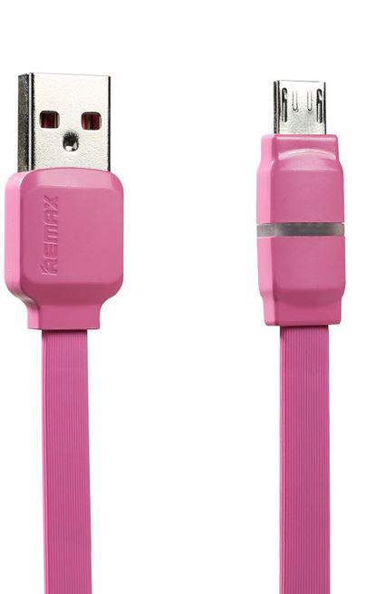 5-909 Кабель micro USB 1m Remax (розовый)