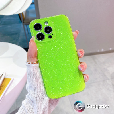 60618  iPhone 11 защитная крышка-чехол, блестки