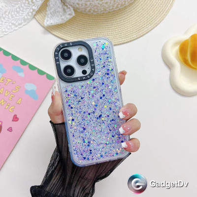 60618  iPhone 11 защитная крышка-чехол, блестки