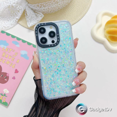 60618  iPhone 11 защитная крышка-чехол, блестки