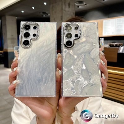 27149 Samsung S23 Ultra защитная крышка-чехол, разводы