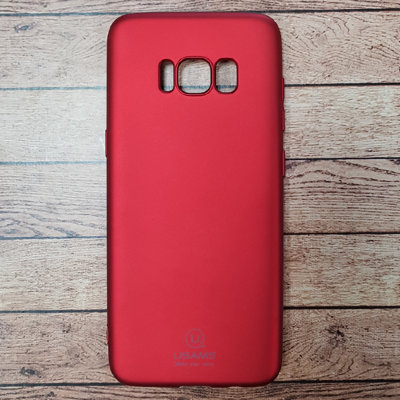 4471 Galaxy S8+ Защитная крышка пластиковая Joyroom (красный) 4471 Galaxy S8+ Защитная крышка пластиковая Joyroom (красный)