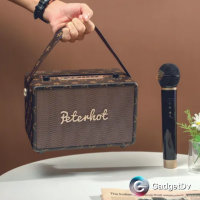 23313 Портативная Bluetooth колонка с микрофоном Peterhot A106W