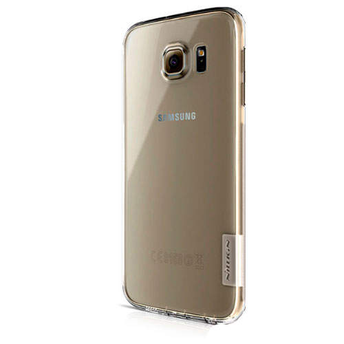 1232 Galaxy S6 Защитная крышка силиконовая Nillkin (прозрачный)
