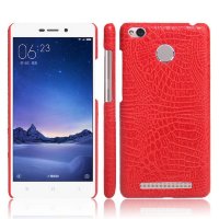 4697 Защитная крышка Xiaomi Redmi 3S пластиковая (красный)